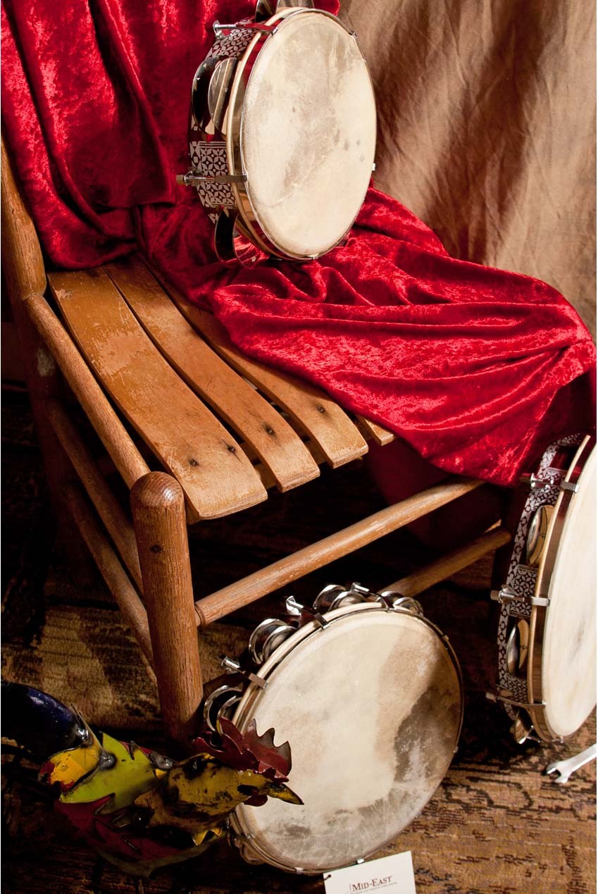 Mid-East Tunable Tambourine 8.5-Inch - www.ensoulmusic.com